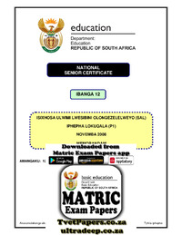 2008pp IsiXhosa SAL P1 Nov 2008 Memo Gauteng.pdf